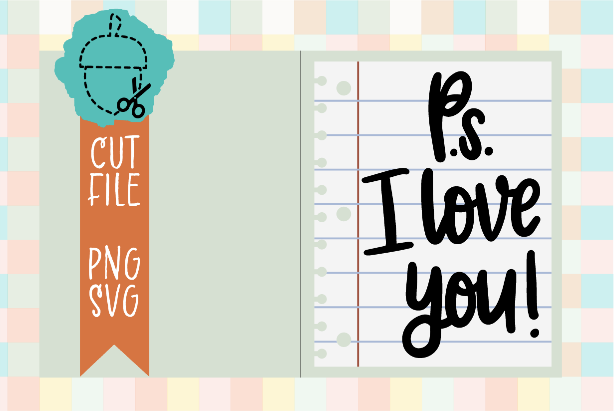 P.S. I LOVE YOU CARD