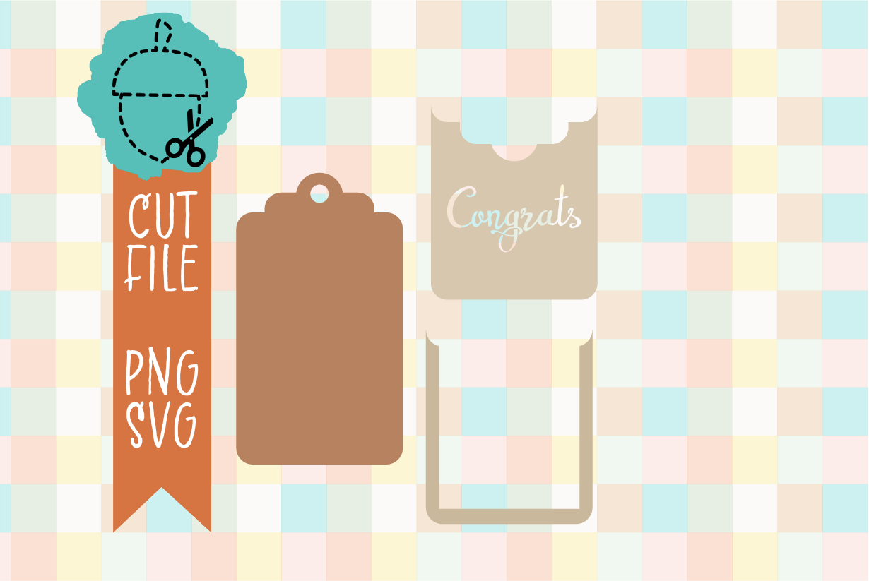 CONGRATS GIFT CARD HOLDER
