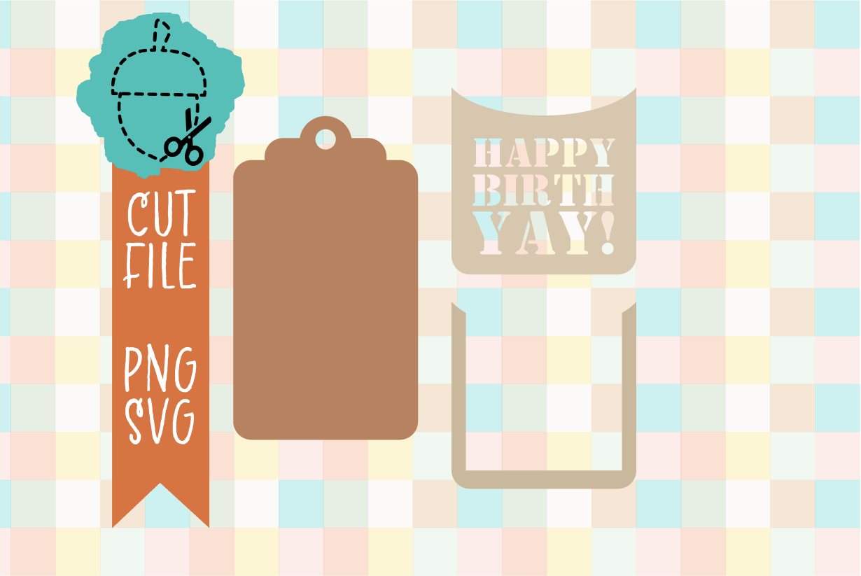 HAPPY BIRTH YAY GIFT CARD HOLDER