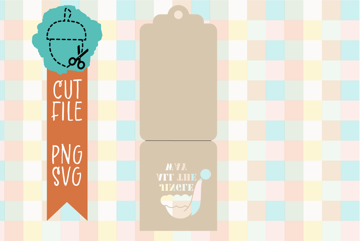 JINGLE ALL THE WAY GIFT CARD HOLDER