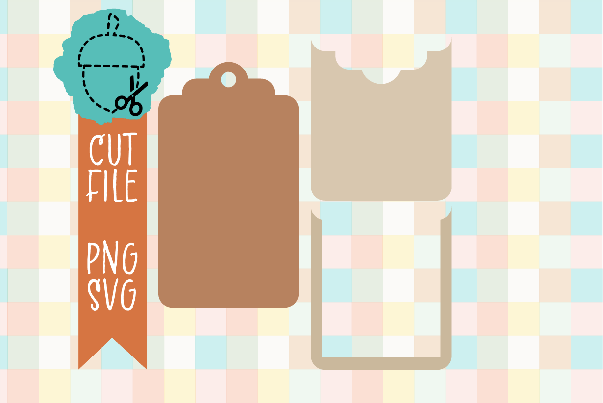 SCALLOPED GIFT CARD HOLDER