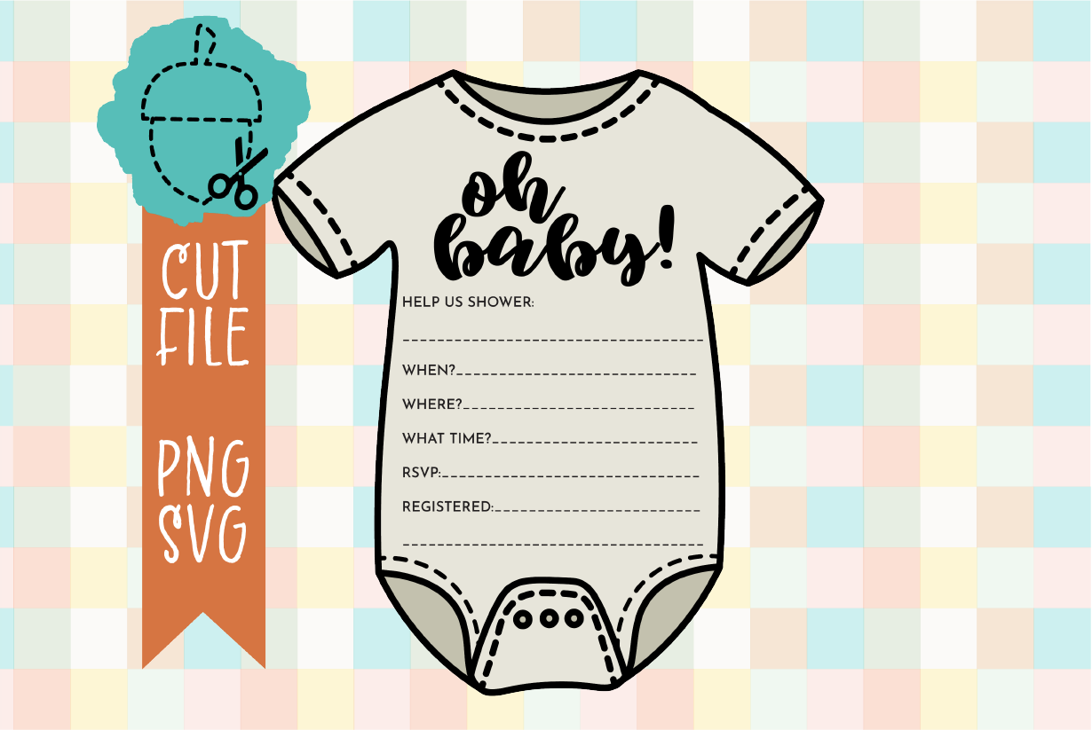 OH BABY INVITATION