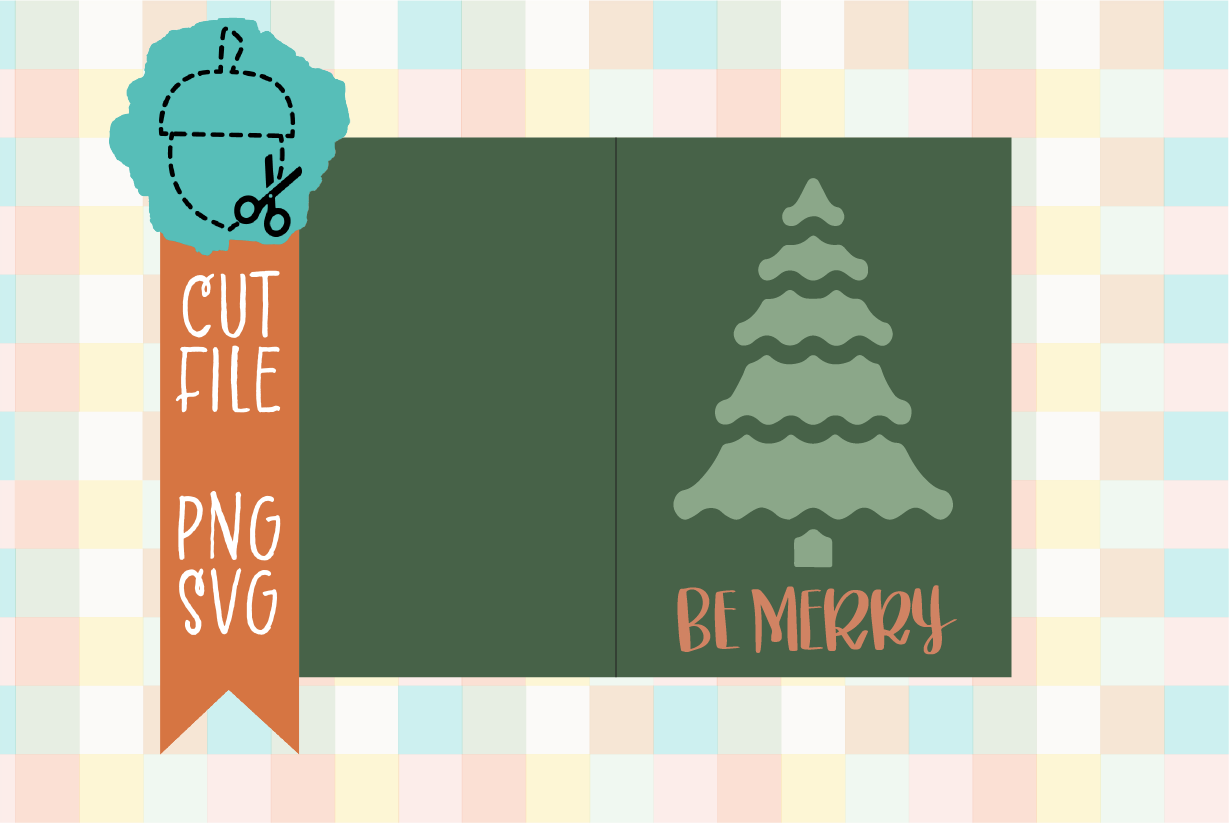 BE MERRY CARD