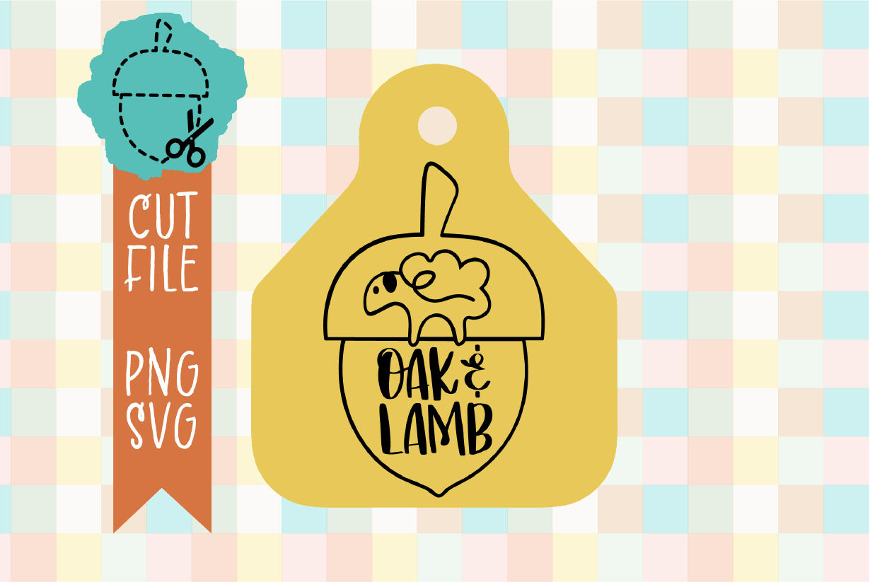 OAK AND LAMB EAR TAG