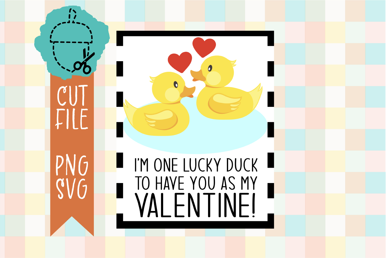 LUCKY DUCK VALENTINE