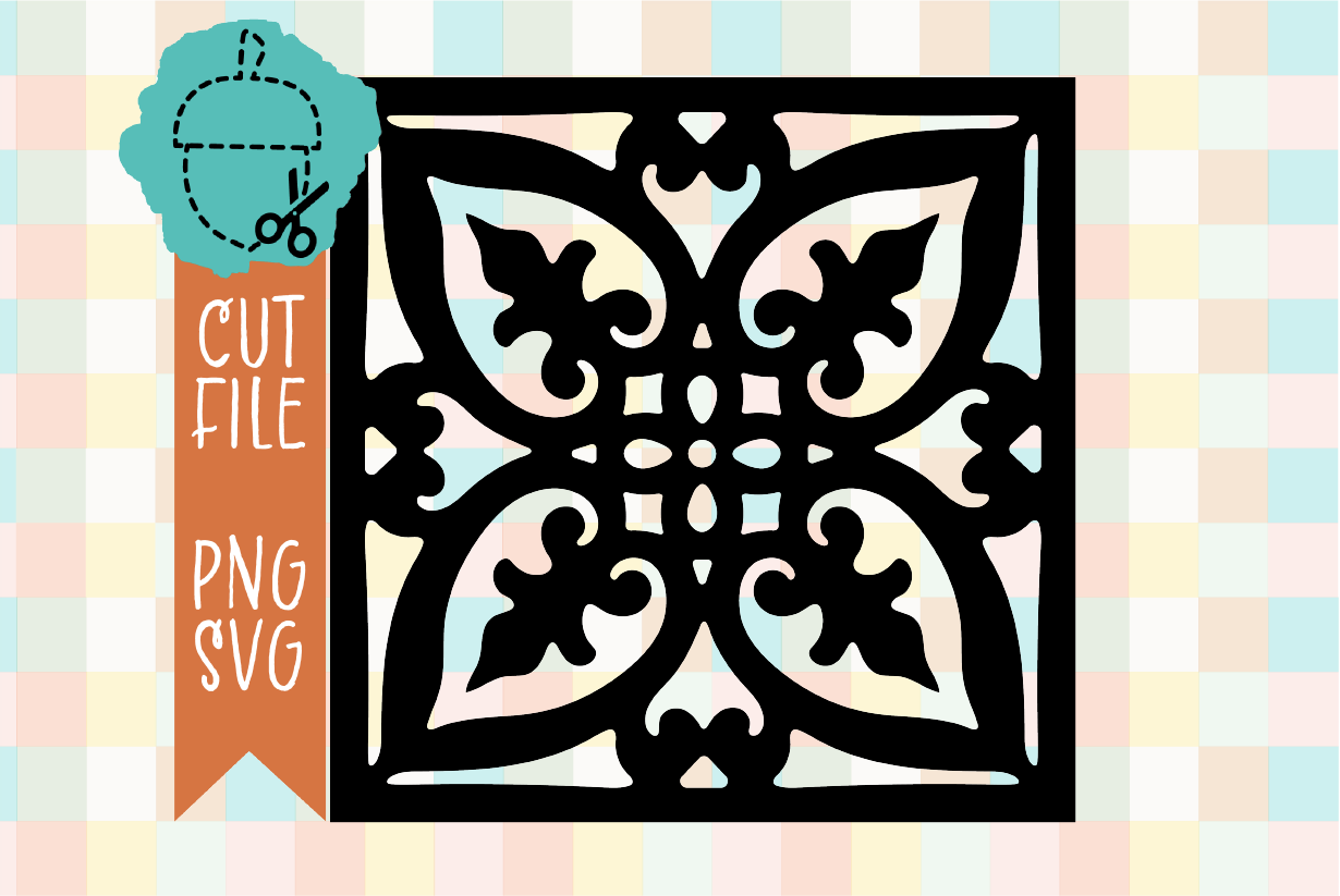 QUATREFOIL MEDALION
