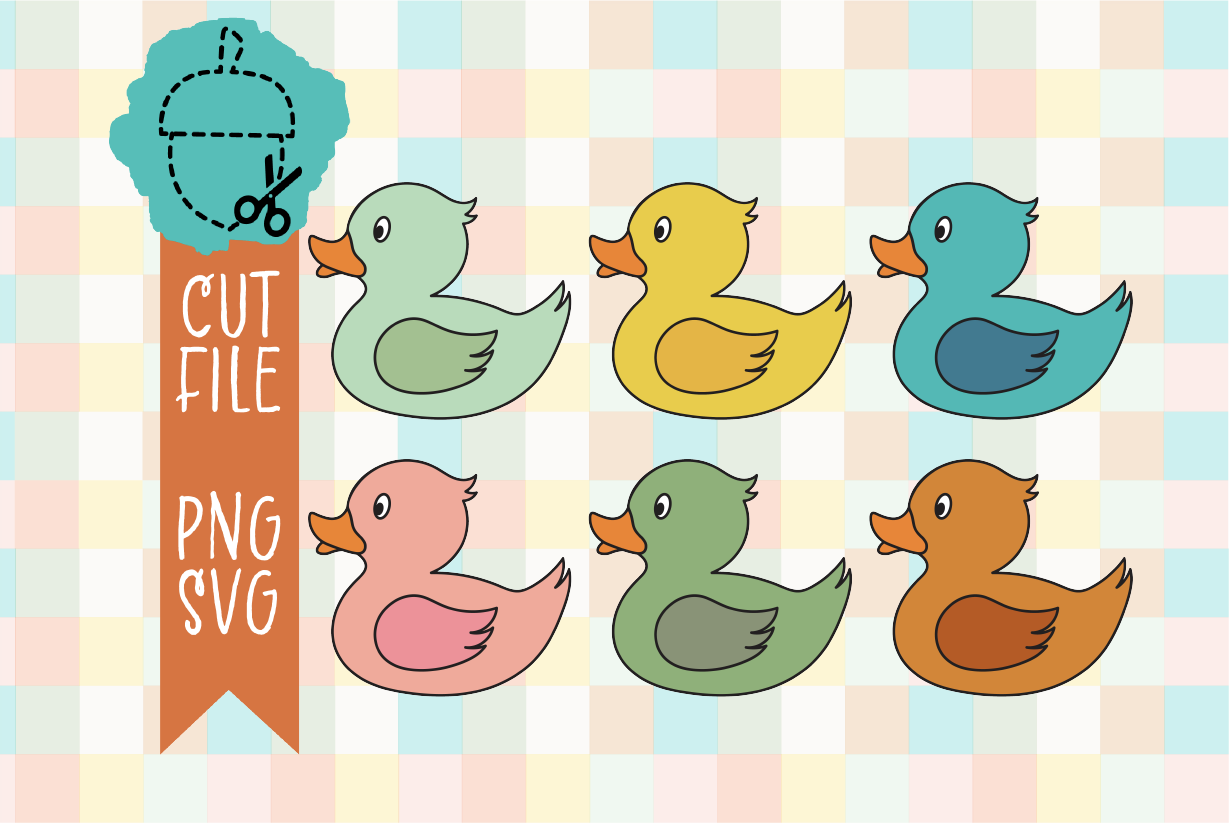 MULTI COLOR RUBBER DUCK