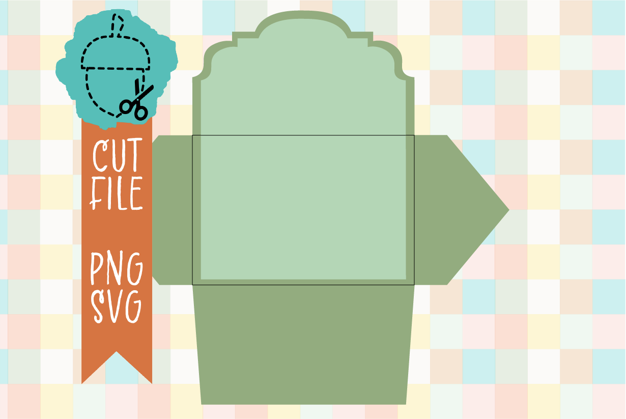 SCALLOPED ENVELOPE