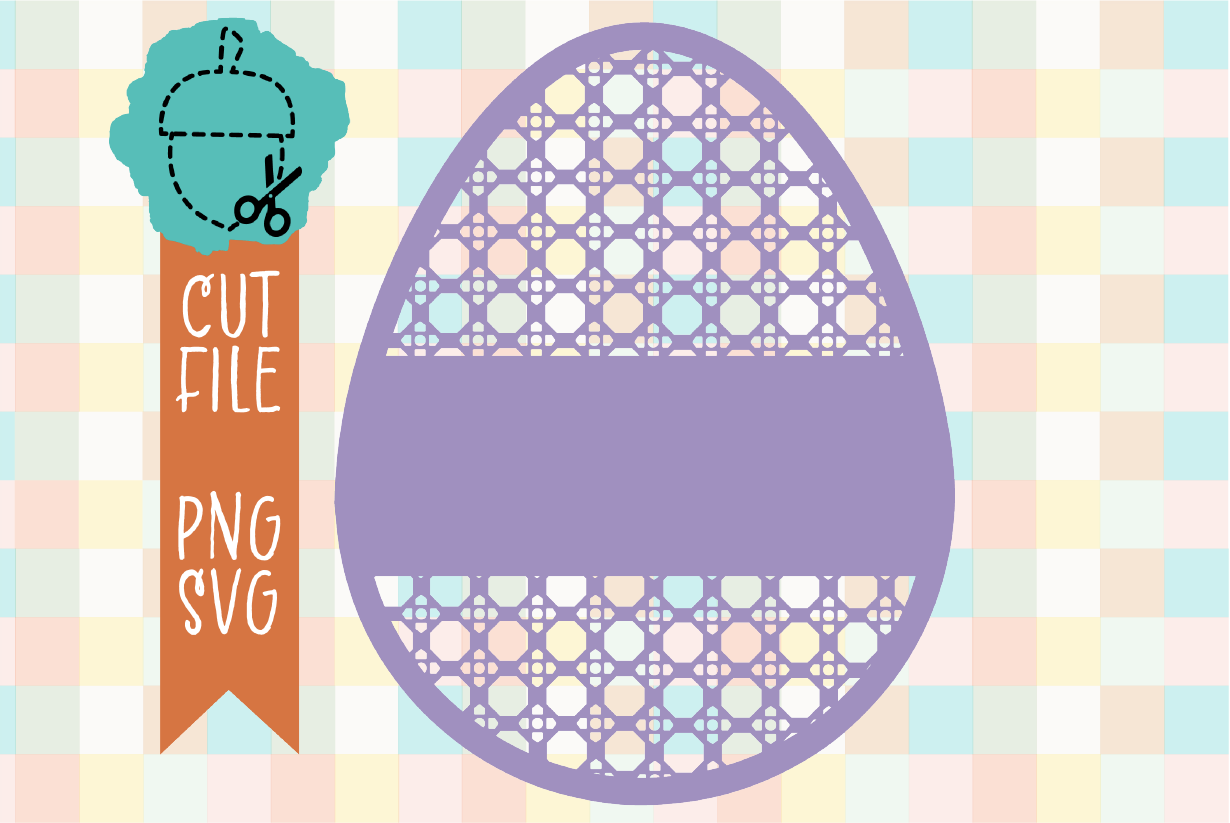 LACE EASTER EGG TAG