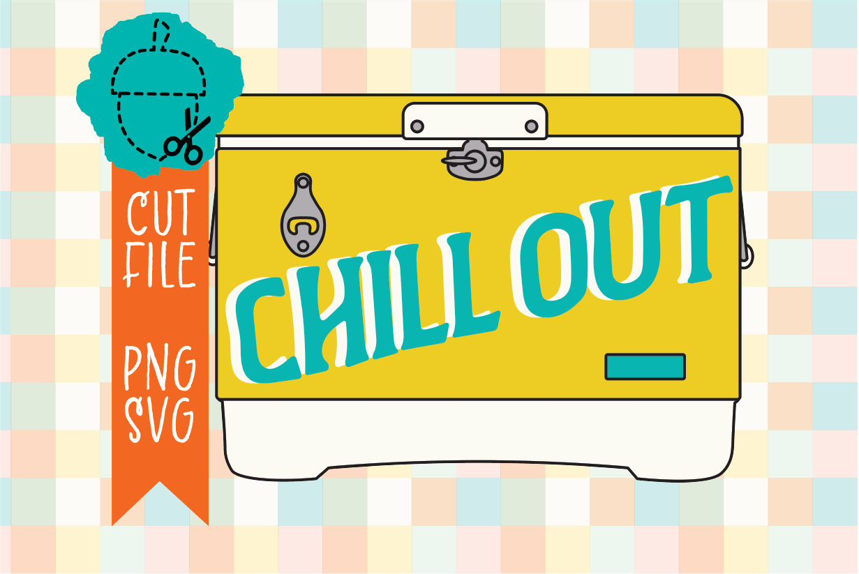 CHILL OUT VINTAGE COOLER