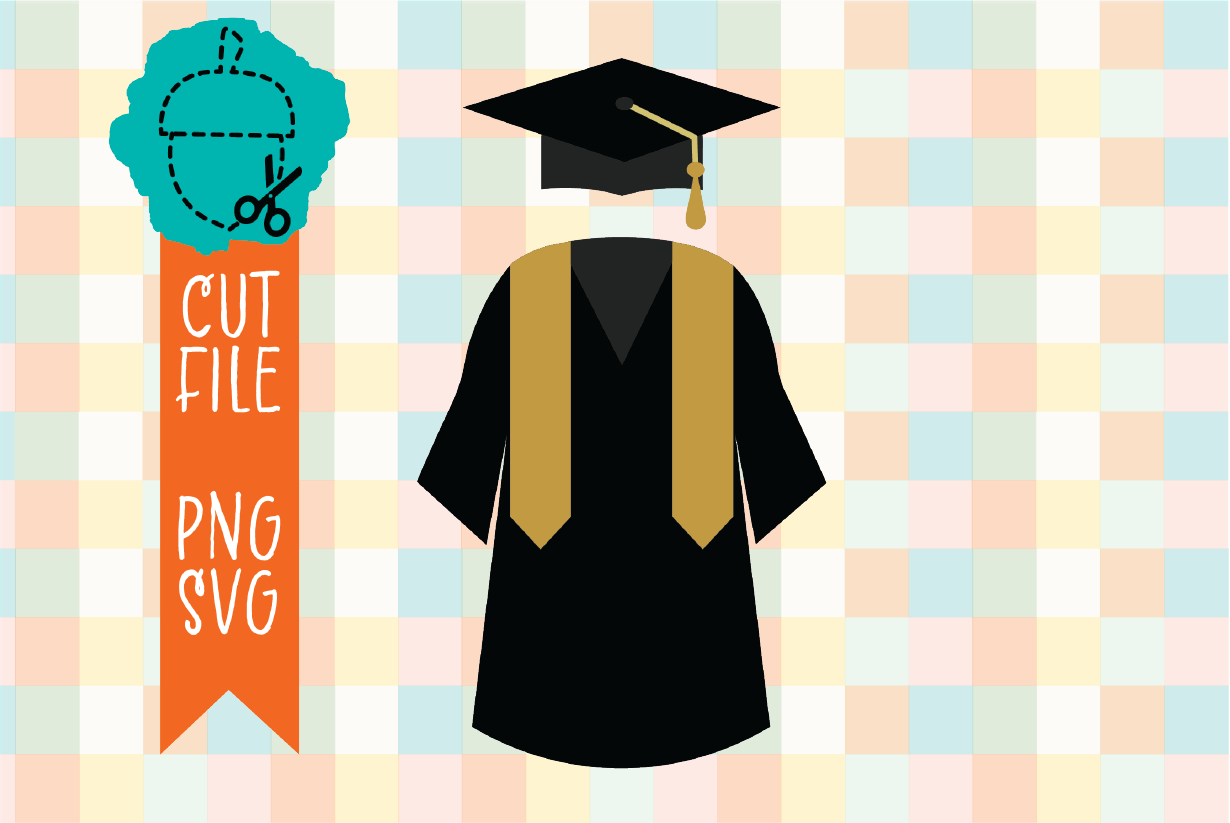 GRADUATION CAP AND GOWN