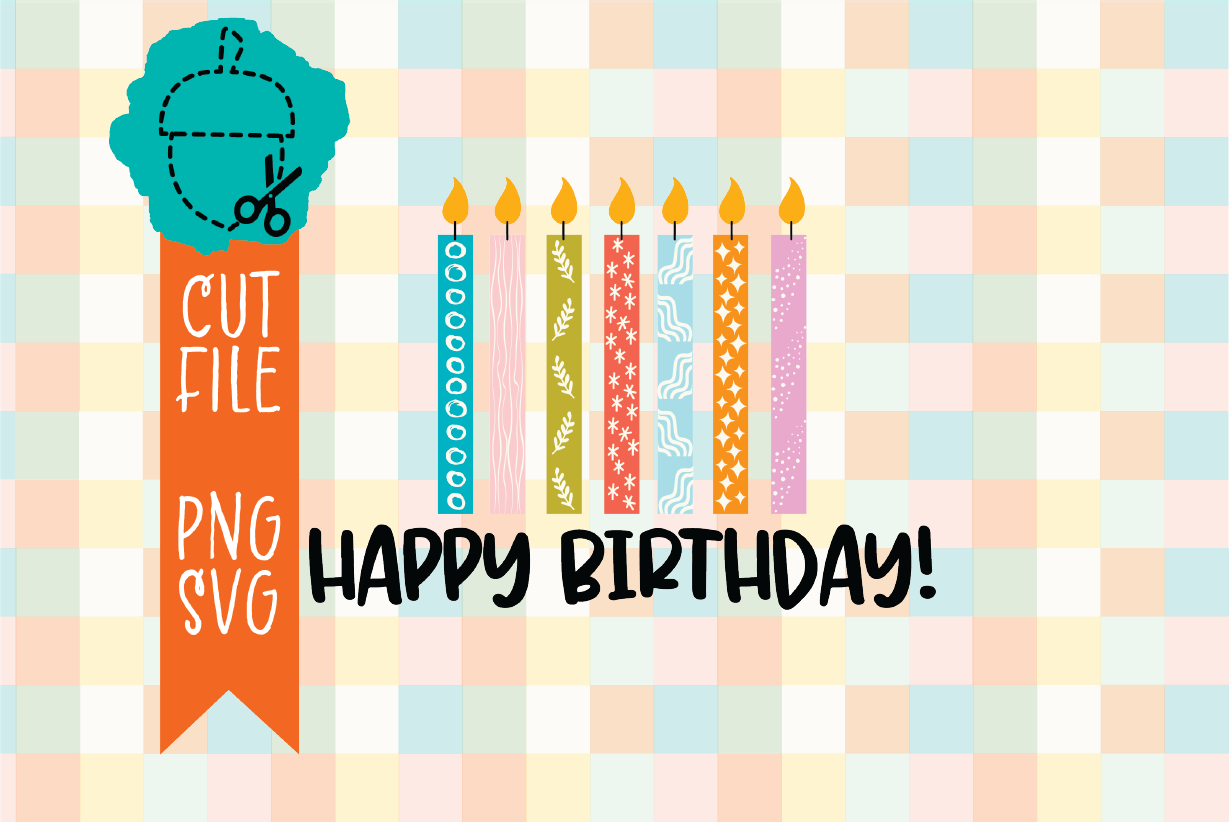 HAPPY BIRTHDAY CANDLES