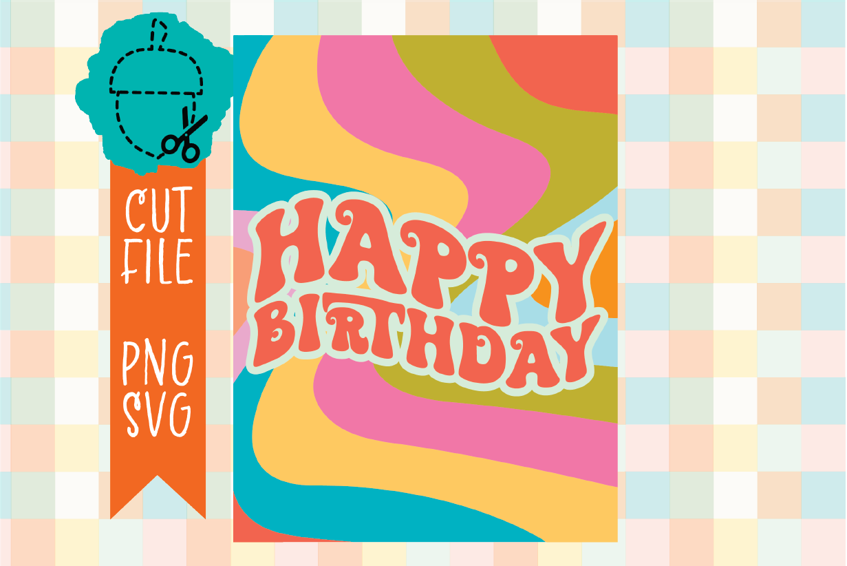 RETRO HAPPY BIRTHDAY