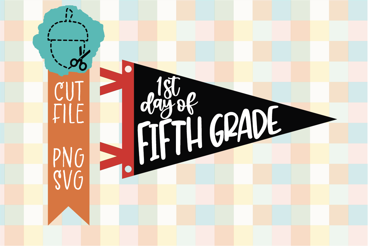 FIFTH GRADE FLAG