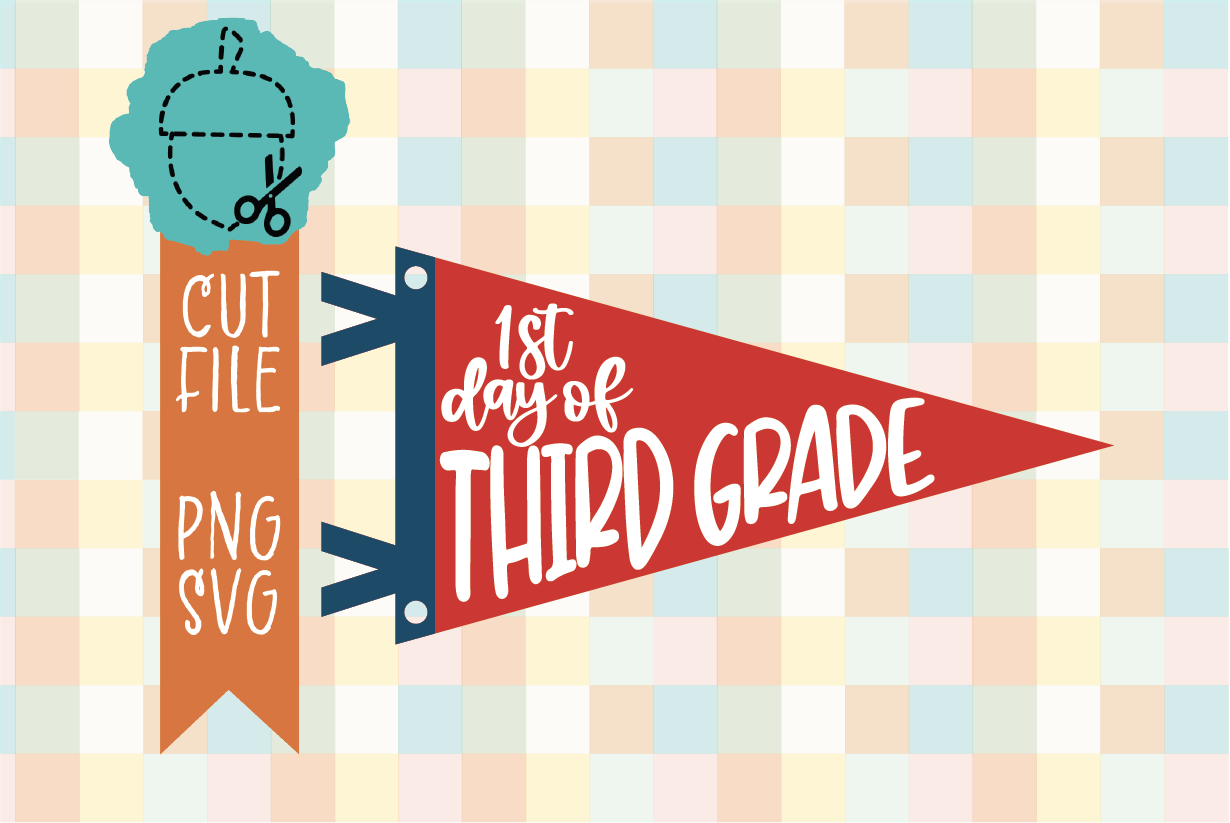 THIRD GRADE FLAG