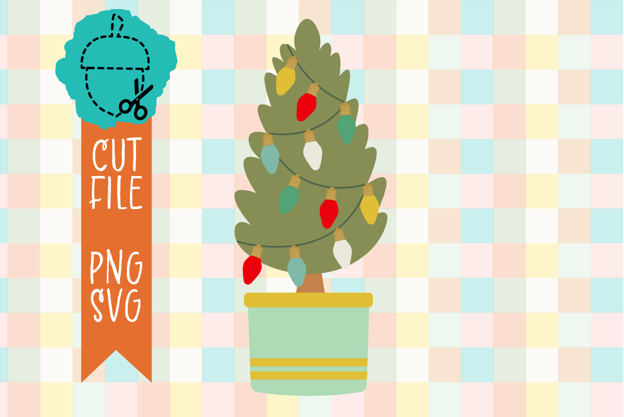 POTTED CHRISTMAS TREE