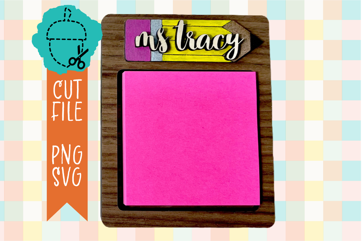 TEACHER NOTE PAD HOLDER