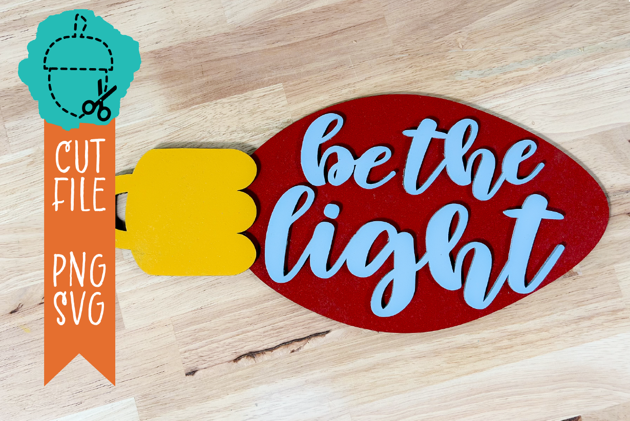 BE THE LIGHT ORNAMENT