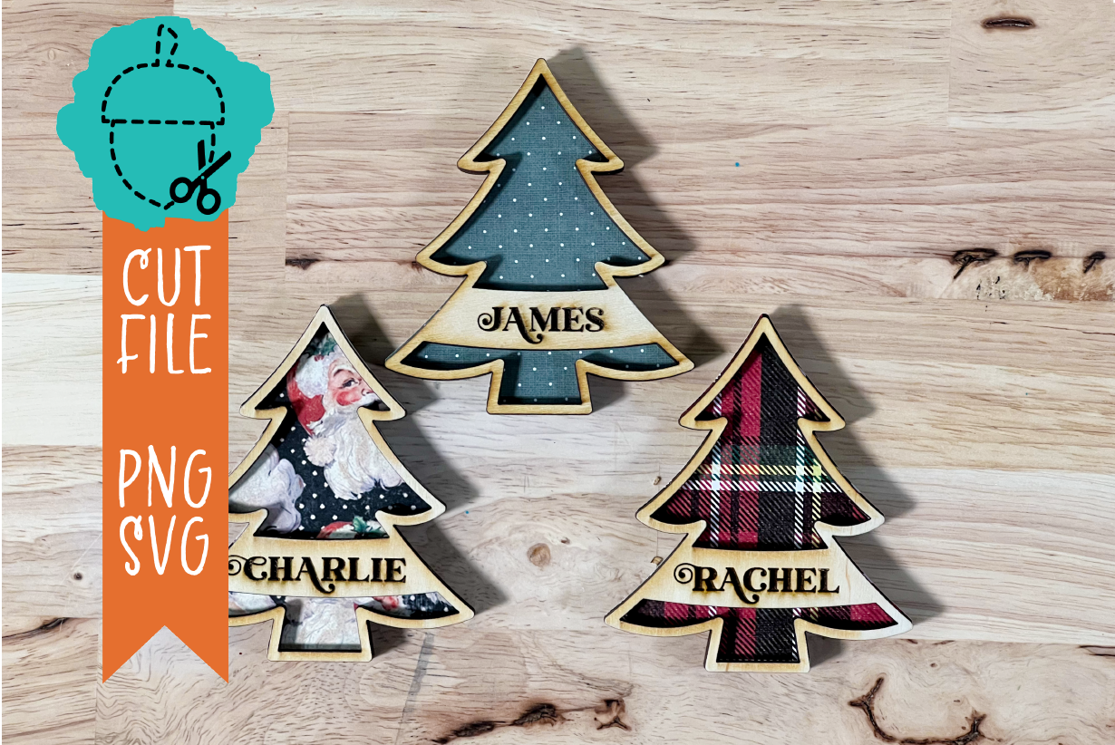TREE PLACE CARD/ORNAMENT