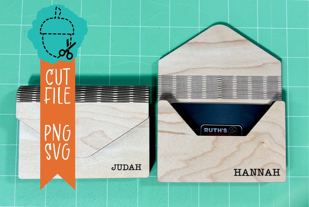 LIVE HINGE GIFT CARD HOLDER