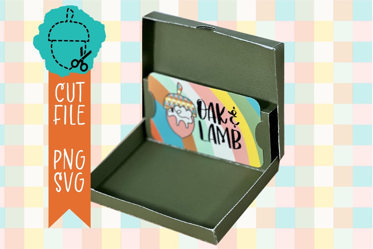 POP UP GIFT CARD BOX