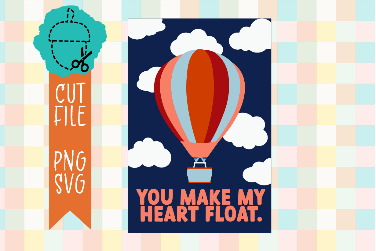 HOT AIR BALLOON VALENTINE