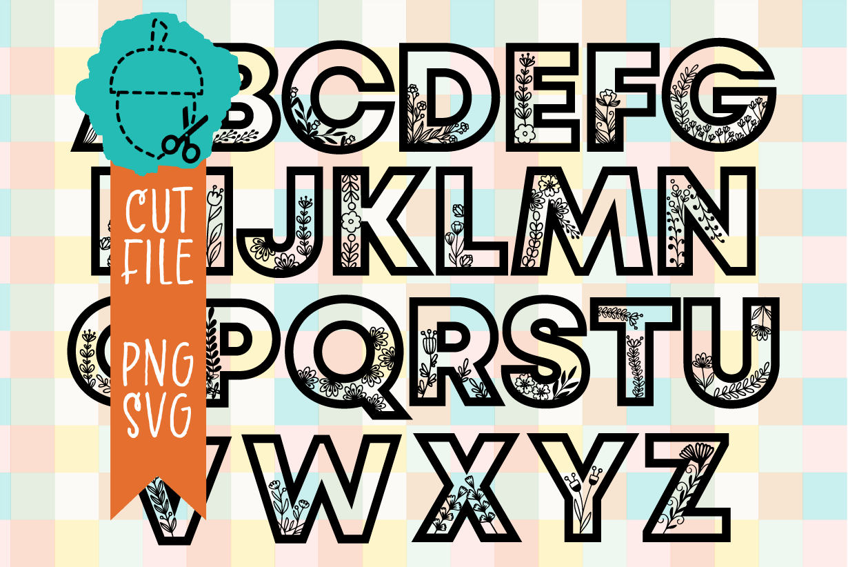 FLORAL ALPHABET