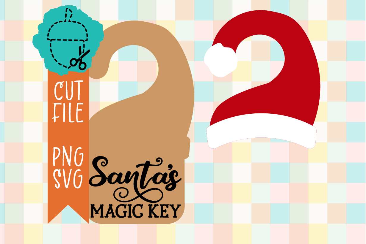 SANTA'S MAGIC KEY DOOR HANGER